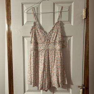 Altar’d State Floral Romper